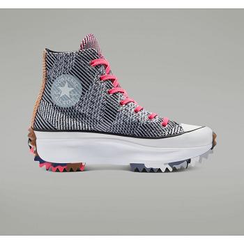 Converse Run Star Hike Knit Mashup Hi Siva - Panske Vysoké Tenisky